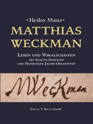 cover image of Matthias Weckman